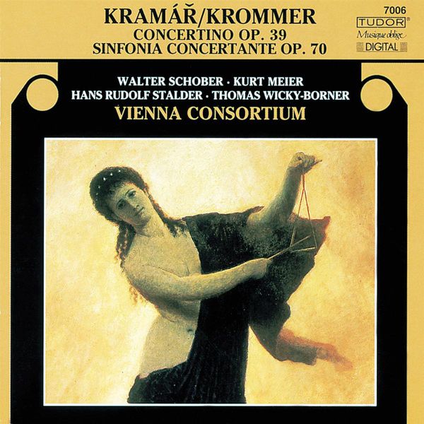 Vienna Consortium - KROMMER, F.: Sinfonia Concertante, Op. 70 / Concertino, Op. 39 (Vienna Consortium, Wicky-Borner) Vienna Consortium - KROMMER, F.: Sinfonia Concertante, Op. 70 / Concertino, Op. 39 (Vienna Consortium, Wicky-Borner)