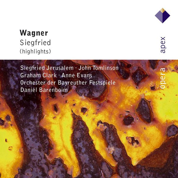 Daniel Barenboim|Wagner : Siegfried [Highlights]   (-  Apex)