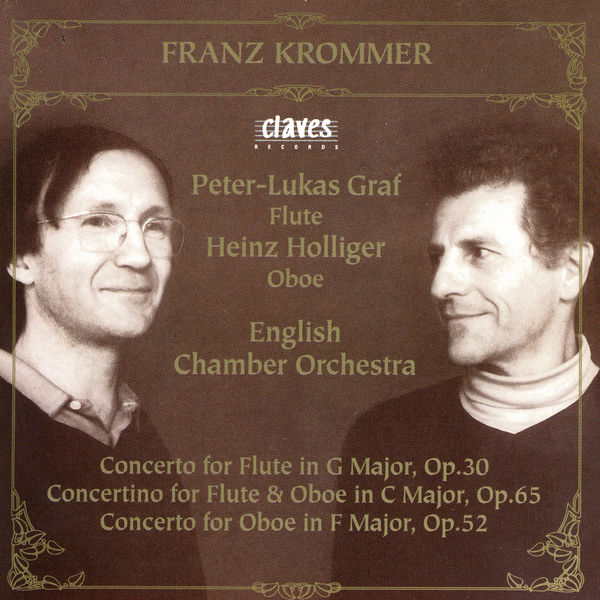 Peter-Lukas Graf - Franz Krommer: Flute & Oboe Concertos Peter-Lukas Graf - Franz Krommer: Flute & Oboe Concertos