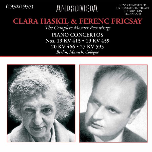 Rias Symphony Orchestra|Clara Haskil and Ferenc Fricsay the complete Mozart Recordings