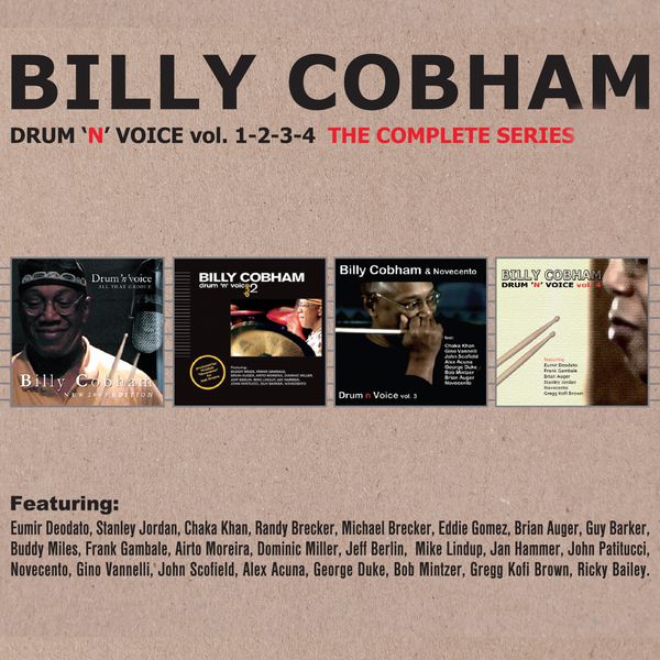 Billy Cobham|Drum'n Voice, Vols. 1, 2, 3 & 4 (The Complete Series) Billy Cobham|Drum'n Voice, Vols. 1, 2, 3 & 4 (The Complete Series)