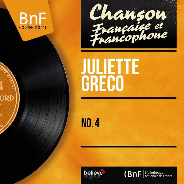 Juliette Gréco - No. 4 (Mono version) Juliette Gréco - No. 4 (Mono version)