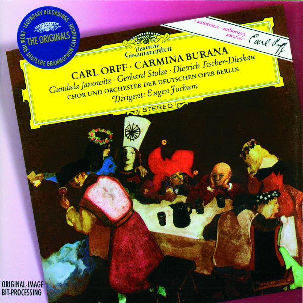 Gundula Janowitz|Carl Orff : Carmina Burana Gundula Janowitz|Carl Orff : Carmina Burana