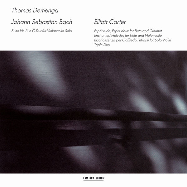 Thomas Demenga - J.S. Bach / Elliott Carter Thomas Demenga - J.S. Bach / Elliott Carter