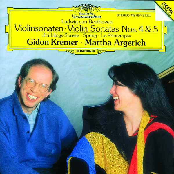 Gidon Kremer - Beethoven: Violin Sonatas Nos.4 & 5 "Spring" Gidon Kremer - Beethoven: Violin Sonatas Nos.4 & 5 "Spring"