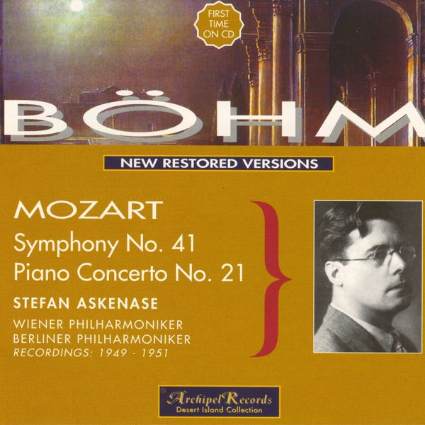 Carl Bohm - Mozart : Symphony No.41, Piano Conceto No.21 Carl Bohm - Mozart : Symphony No.41, Piano Conceto No.21