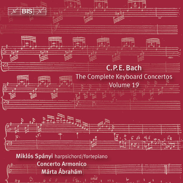 Concerto Armonico - Bach: Complete Keyboard Concertos, Vol. 19 Concerto Armonico - Bach: Complete Keyboard Concertos, Vol. 19