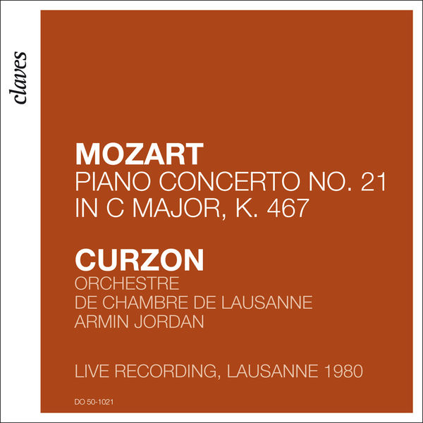 Clifford Curzon|Mozart: Piano Concerto No. 21 in C Major, K. 467 "Elvira Madigan" (Live in Lausanne 1980)