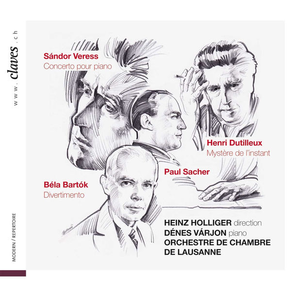 Béla Bartók|Veress: Piano Concerto / Dutilleux: Mystère de l'instant / Bartók: Divertimento for Strings 