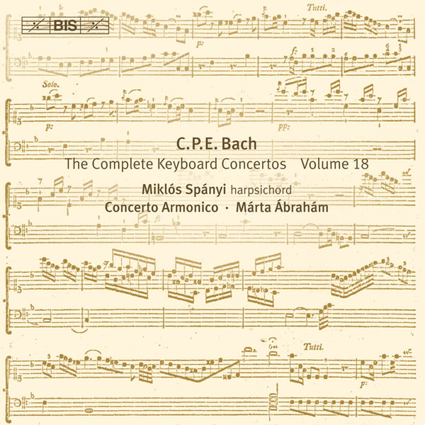 Miklos Spanyi - Bach: Complete Keyboard Concertos, Vol. 18 Miklos Spanyi - Bach: Complete Keyboard Concertos, Vol. 18