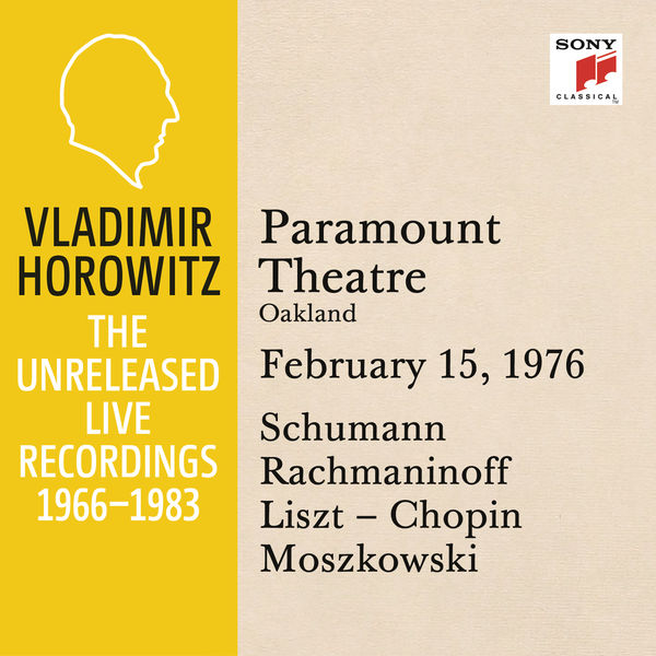Vladimir Horowitz - Vladimir Horowitz in Recital at Paramount Theatre, Oakland, February 15, 1976 Vladimir Horowitz - Vladimir Horowitz in Recital at Paramount Theatre, Oakland, February 15, 1976