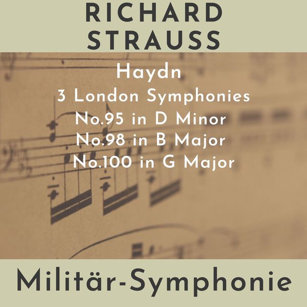 Ferenc Fricsay|Haydn : 3 London Symphonies (Militär-Symphonie)