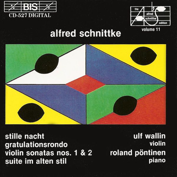 Ulf Wallin - SCHNITTKE: Violin Sonatas Ulf Wallin - SCHNITTKE: Violin Sonatas