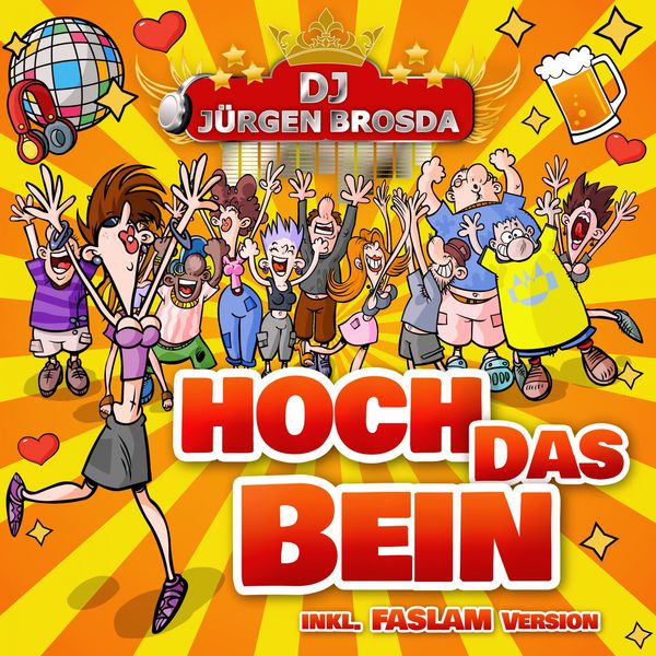 DJ Jürgen Brosda|Hoch das Bein