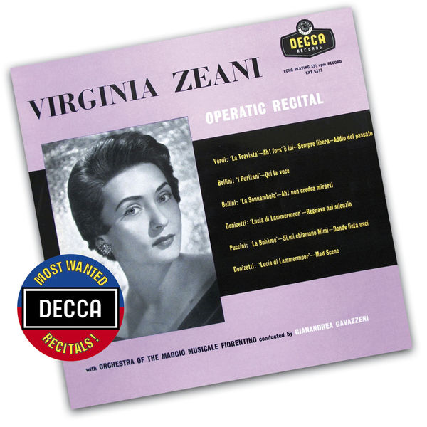 Virginia Zeani|Virginia Zeani - Operatic Recital