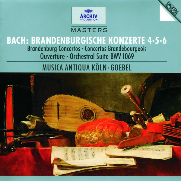 Musica Antiqua Köln |Bach, J.S.: Brandenburg Concertos Nos.4, 5 & 6; Overture No.4