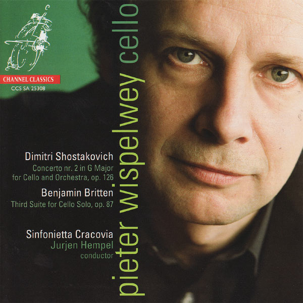 Pieter Wispelwey - Shostakovich: Concerto No. 2 in G Major for Cello and Orchestra, Op. 126 - Britten: Third Suite for Cello Solo, Op. 87 Pieter Wispelwey - Shostakovich: Concerto No. 2 in G Major for Cello and Orchestra, Op. 126 - Britten: Third Suite for Cello Solo, Op. 87