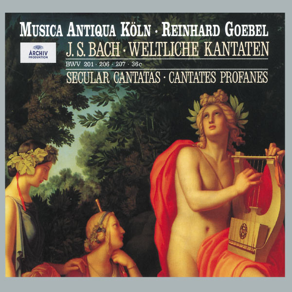 Dorothea Röschmann - Bach: Secular Cantatas, BWV 36c, 201, 206, 207, Quodlibet BWV 524 Dorothea Röschmann - Bach: Secular Cantatas, BWV 36c, 201, 206, 207, Quodlibet BWV 524