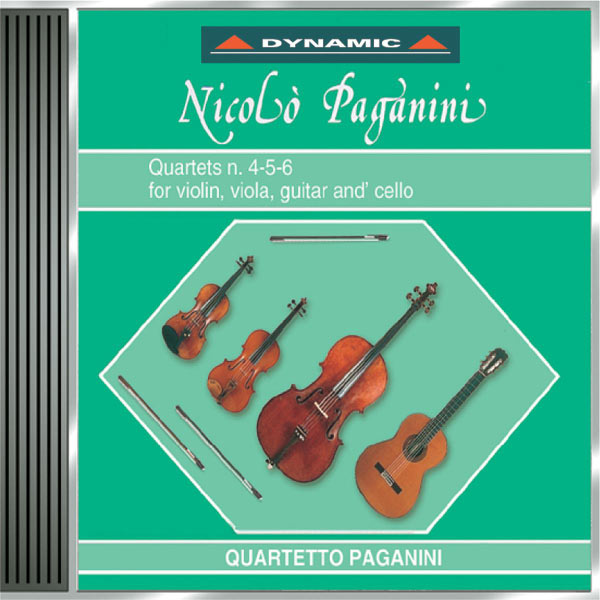 Paganini Quartet|Paganini: 15 Quartets for Strings and Guitar (The), Vol. 4