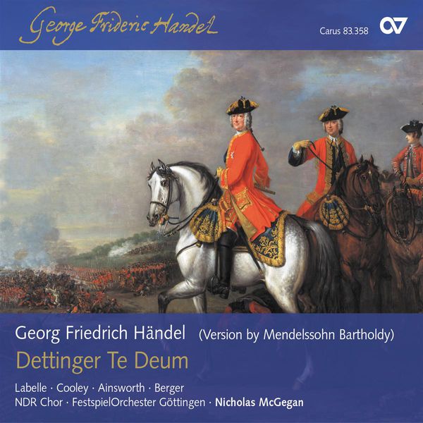 Nicholas McGegan - Handel: Te Deum Nicholas McGegan - Handel: Te Deum