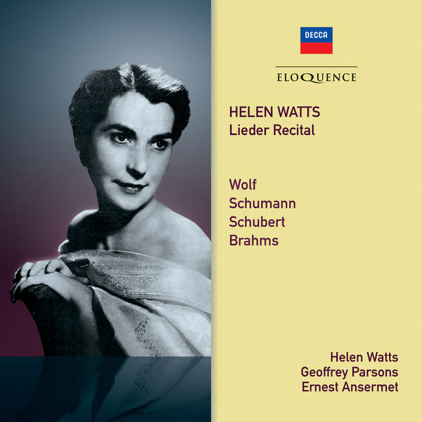 Helen Watts|Helen Watts – Lieder Recital