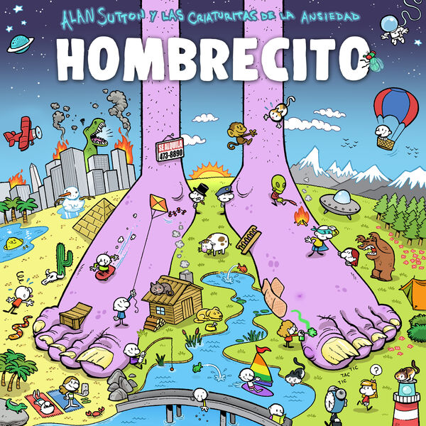 Alan Sutton y las criaturitas de la ansiedad|Hombrecito Alan Sutton y las criaturitas de la ansiedad|Hombrecito