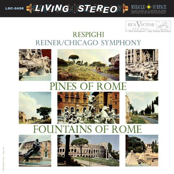 Fritz Reiner - Respighi: Pines of Rome; Fountains of Rome & Debussy: La mer Fritz Reiner - Respighi: Pines of Rome; Fountains of Rome & Debussy: La mer
