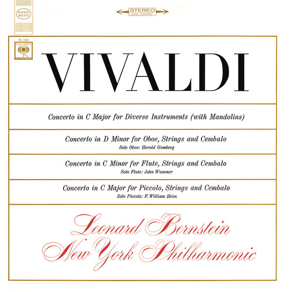 Leonard Bernstein|Leonard Bernstein Conducts Vivaldi ((Remastered)) Leonard Bernstein|Leonard Bernstein Conducts Vivaldi ((Remastered))