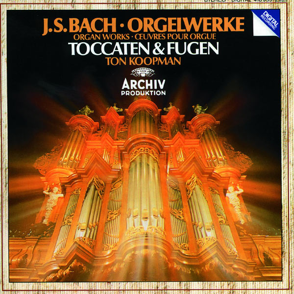 Ton Koopman|Bach, J.S.: Toccatas & Fugues BWV 538; BWV 540; BWV 564; BWV 565