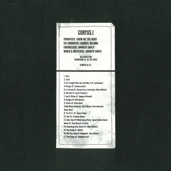 Show Me the Body - Corpus I Show Me the Body - Corpus I