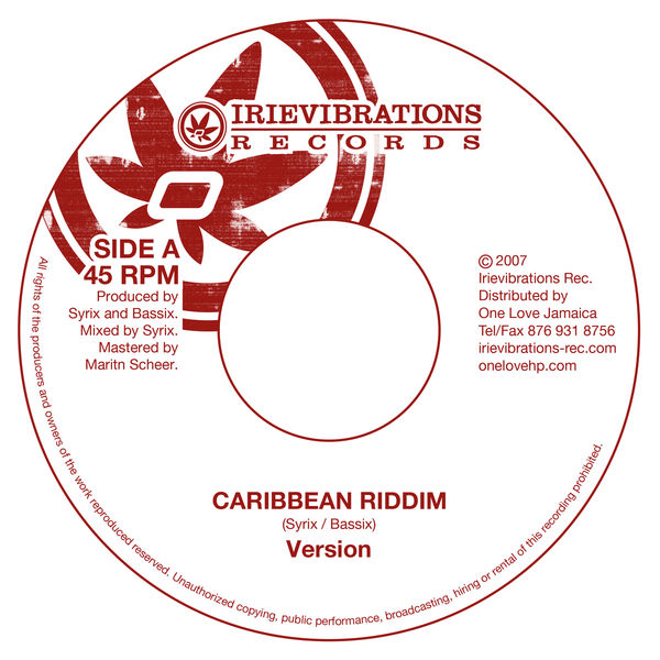 Various Artists - Irievibrations: Caribbean Riddim Selection Various Artists - Irievibrations: Caribbean Riddim Selection
