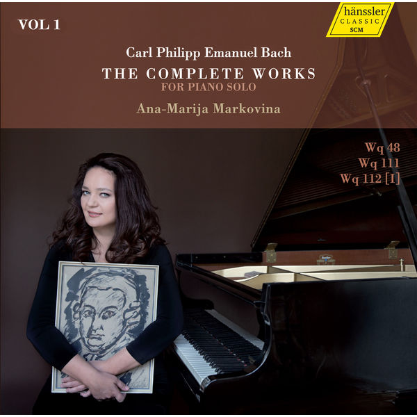 Ana-Marija Markovina - Carl Philipp Emanuel Bach : The Complete Works for Piano Solo, Vol. 1 Ana-Marija Markovina - Carl Philipp Emanuel Bach : The Complete Works for Piano Solo, Vol. 1