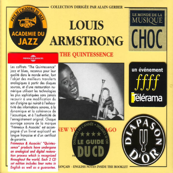 Louis Armstrong - The Quintessence, Vol. 1: New York-Chicago 1925-1940 Louis Armstrong - The Quintessence, Vol. 1: New York-Chicago 1925-1940