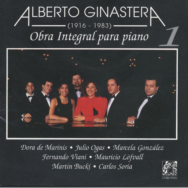 Alberto Ginastera|Alberto Ginastera:Obra Integral Para Piano Vol.1