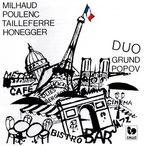Marcelle Germaine Tailleferre|Tailleferre - Milhaud - Honegger - Poulenc: Le Groupe des Six Marcelle Germaine Tailleferre|Tailleferre - Milhaud - Honegger - Poulenc: Le Groupe des Six