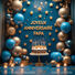 LES COEURS DE PALMIER JOYEUX ANNIVERSAIRE PAPA (PIANO)