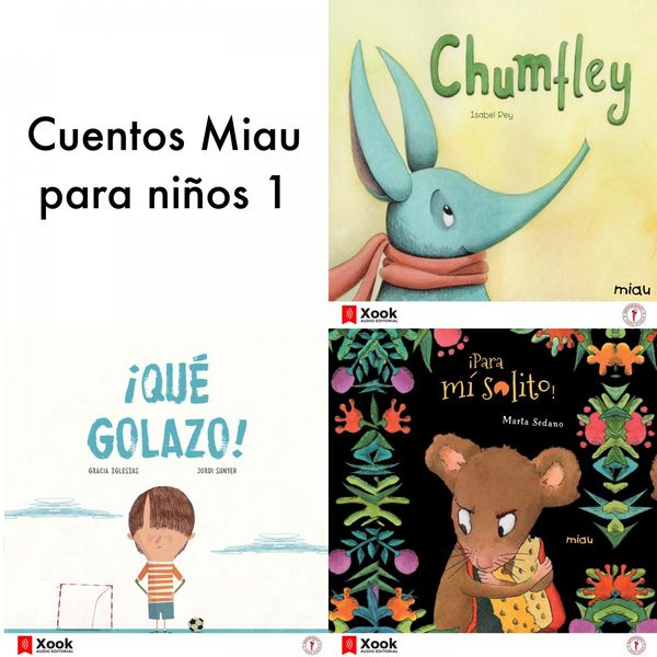 Ediciones Jaguar|Cuentos Miau para Niños 1 (Para Mi Solito / ¡qué Golazo! / Terremoto / Chumfley) Ediciones Jaguar|Cuentos Miau para Niños 1 (Para Mi Solito / ¡qué Golazo! / Terremoto / Chumfley)