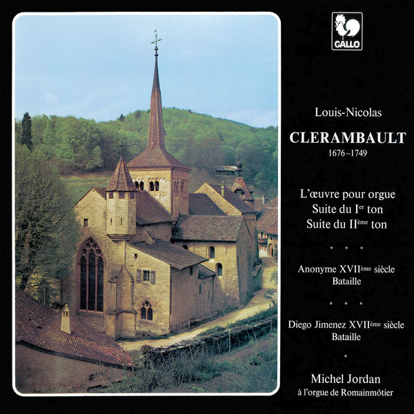 MICHEL JORDAN - Clérambault: Suite du premier et deuxième ton MICHEL JORDAN - Clérambault: Suite du premier et deuxième ton