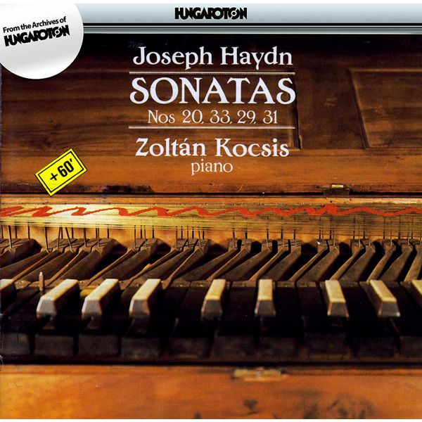 Zoltán Kocsis|J. Haydn: Sonatas Nos. 20, 33, 29, 31 Zoltán Kocsis|J. Haydn: Sonatas Nos. 20, 33, 29, 31