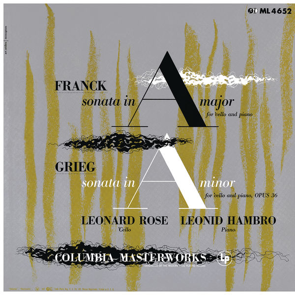 Leonard Rose - Franck: Cello Sonata in A Major, FWV 8 & Grieg: Cello Sonata in A Minor, Op. 36 ((Remastered)) Leonard Rose - Franck: Cello Sonata in A Major, FWV 8 & Grieg: Cello Sonata in A Minor, Op. 36 ((Remastered))