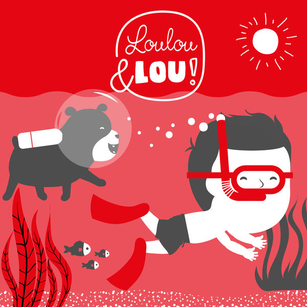 Barnvisor Loulou & Lou - Huvud Axlar Knä Och Tå Barnvisor Loulou & Lou - Huvud Axlar Knä Och Tå