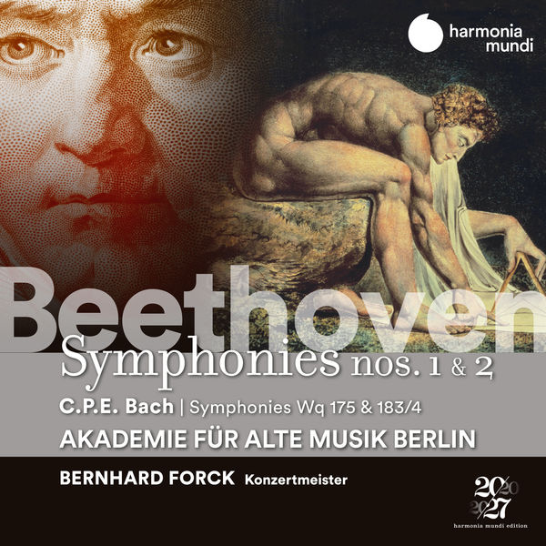 Akademie für Alte Musik Berlin - Beethoven: Symphonies Nos. 1 & 2 - C.P.E. Bach: Symphonies, Wq 175 & 183/17 Akademie für Alte Musik Berlin - Beethoven: Symphonies Nos. 1 & 2 - C.P.E. Bach: Symphonies, Wq 175 & 183/17