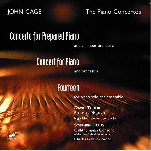 Stephen Drury|Cage: The Piano Concertos