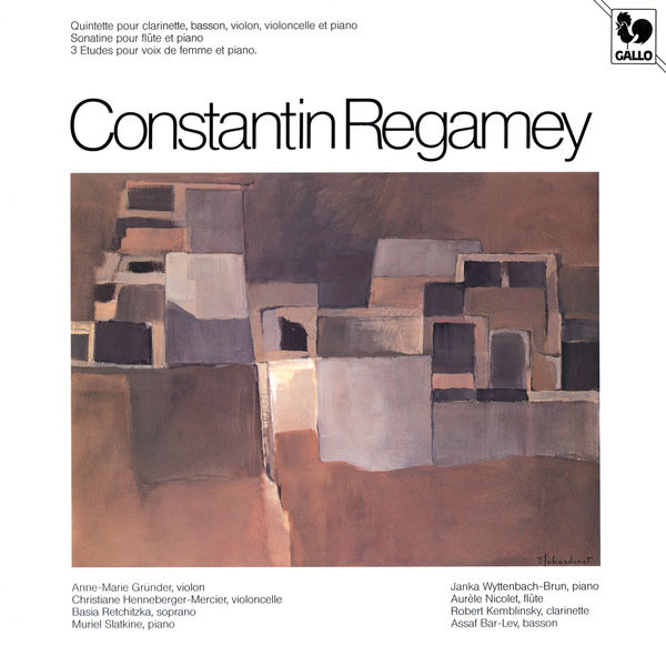 Various Artists - Constantin Regamey: Clarinet Quintet - Flute Sonatina - Five Studies Various Artists - Constantin Regamey: Clarinet Quintet - Flute Sonatina - Five Studies