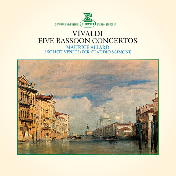 Maurice Allard - Vivaldi: 5 Bassoon Concertos Maurice Allard - Vivaldi: 5 Bassoon Concertos