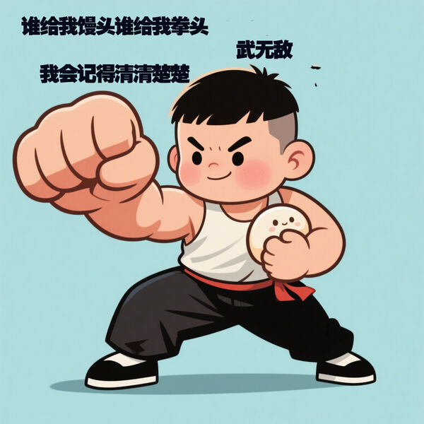 武无敌|谁给我馒头谁给我拳头我会记得清清楚楚 武无敌|谁给我馒头谁给我拳头我会记得清清楚楚
