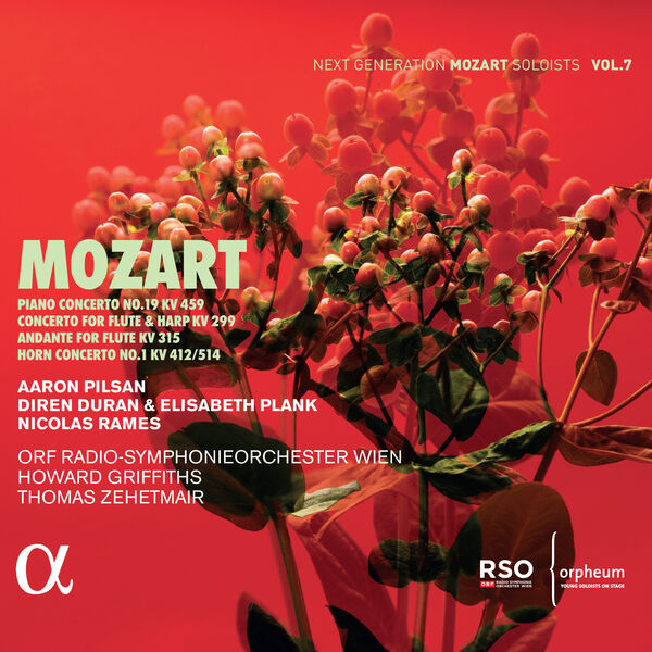 ORF Radio Symphonieorchester Wien|Mozart: Piano Concerto No. 19 KV 459 - Concerto for Flute & Harp KV 299 - Andante for Flute KV 315 - Horn Concerto No. 1 KV 412/514