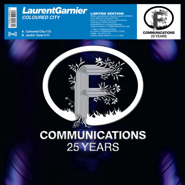 Laurent Garnier - Coloured City Laurent Garnier - Coloured City