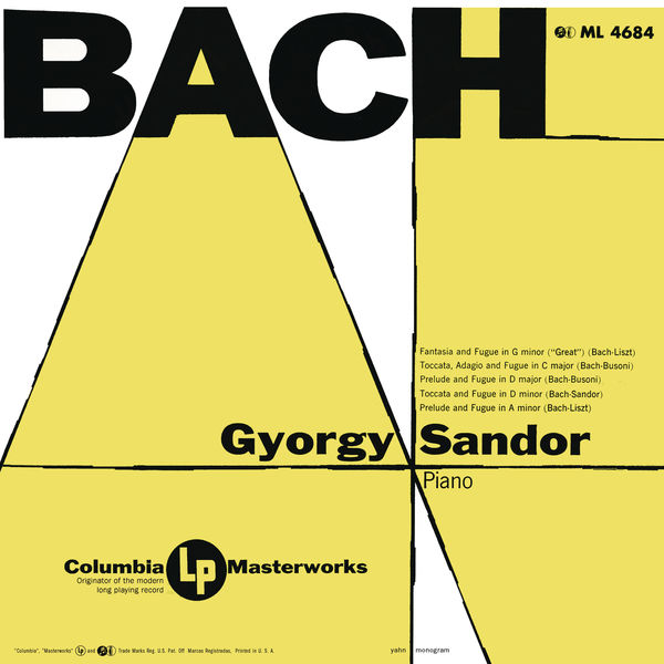 Gyorgy Sandor|Sándor Plays Bach  (Remastered)