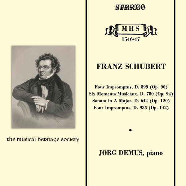 Franz Schubert|Schubert: Impromptus, Sonata in A Major, D. 644, Moments Musicaux Franz Schubert|Schubert: Impromptus, Sonata in A Major, D. 644, Moments Musicaux